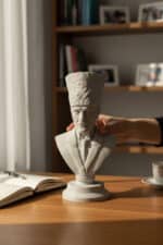 Atatürk Büstü Figürlü Mini Biblo - Görsel 3