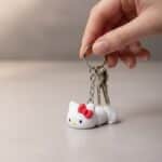 Hello Kity Sevimli Kedi Figürlü Hareketli Anahtarlık