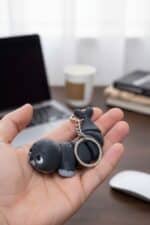 Fok Balığı Figürlü Hareketli Anahtarlık - Görsel 3