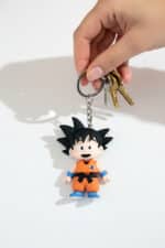 Sangoku Figürlü Hareketli Anahtarlık - Görsel 2