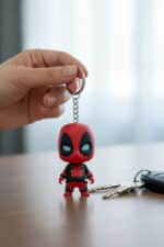 Deadpool Figürlü Hareketli Anahtarlık - Görsel 3