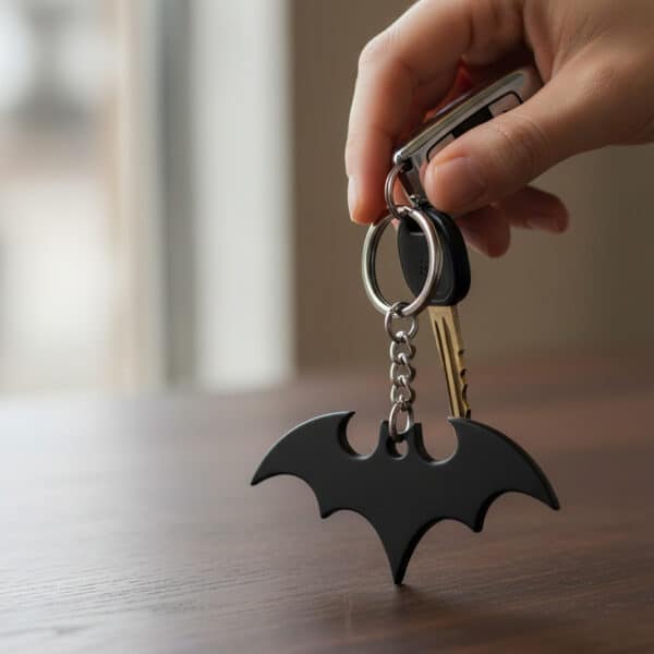 Batman Yarasa Figürlü Anahtarlık