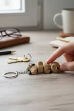 Deve Figürlü Hareketli Anahtarlık - Görsel 2