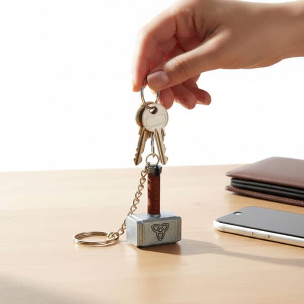 Thor Çekici Figürlü Anahtarlık