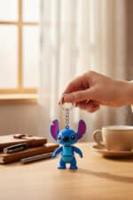 Stitch Figürlü Hareketli Anahtarlık - Görsel 3