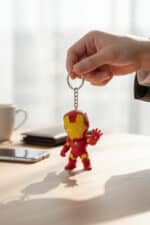 Ironman Figürlü Hareketli Anahtarlık - Görsel 2