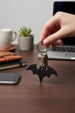 Batman Yarasa Figürlü Anahtarlık - Görsel 2