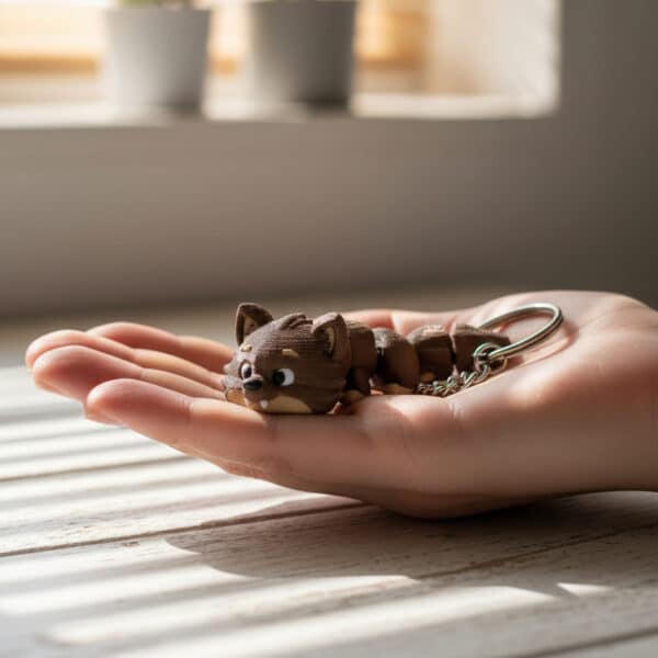 Kurt Adam Figürlü Hareketli Anahtarlık