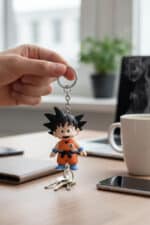 Sangoku Figürlü Hareketli Anahtarlık - Görsel 3