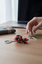 Deadpool Figürlü Hareketli Anahtarlık - Görsel 2