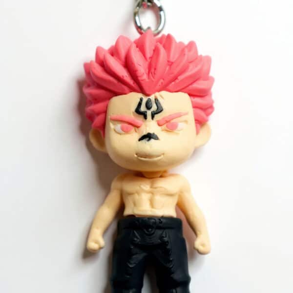 Sukuna Figürlü Hareketli Anahtarlık