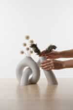 Birbirine Geçmeli Tasarım Vazolar - Görsel 2