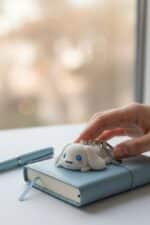 Hayalperest Yavru Köpek Figürlü Hareketli Anahtarlık - Görsel 2