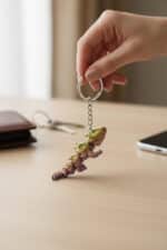 Ejderha Figürlü Hareketli Anahtarlık - Görsel 4