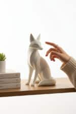 Tilki Figürlü Dekoratif Biblo - Görsel 2