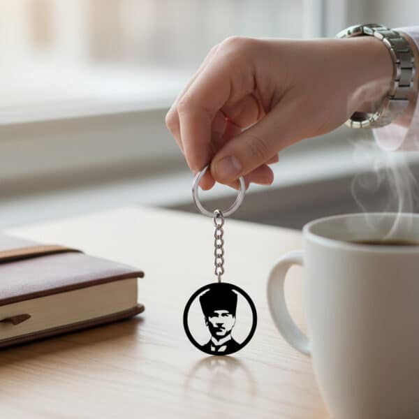 Atatürk Figürlü Anahtarlık