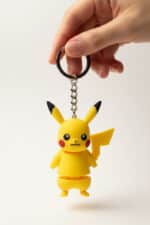 Pikachu Figürlü Hareketli Anahtarlık - Görsel 2