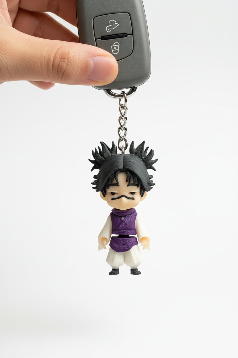 Lifestyle-Shot-85C4Af28-Aed5-4C40-8D3B-Aaed461D86Aa-Jpeg.jpeg Choso Figürlü Hareketli Anahtarlık - Görsel 1