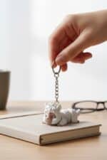 Lama Figürlü Hareketli Anahtarlık