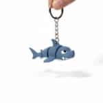 Köpek Balığı Figürlü Hareketli Anahtarlık