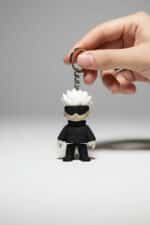 Satoru Gojo Figürlü Hareketli Anahtarlık