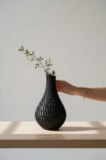 Desenli Tasarım Vazo - Görsel 2