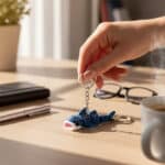 Balina Figürlü Hareketli Anahtarlık