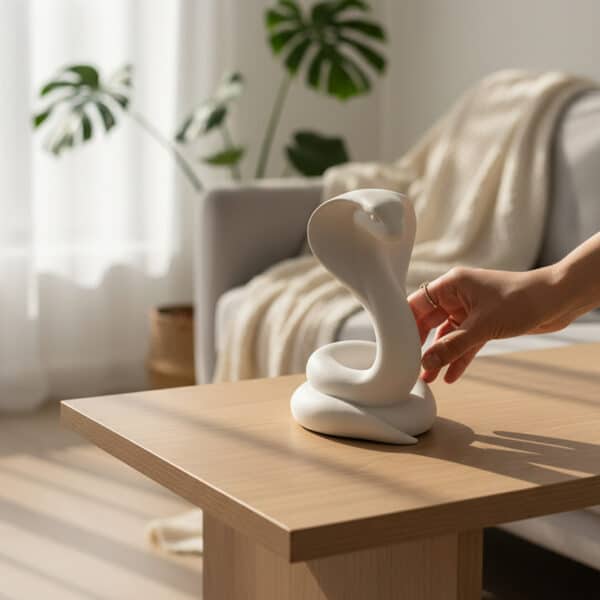 Kobra Figürlü Biblo