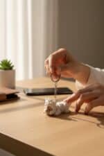 Lama Figürlü Hareketli Anahtarlık - Görsel 3