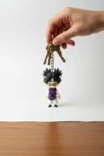 Choso Figürlü Hareketli Anahtarlık - Görsel 3