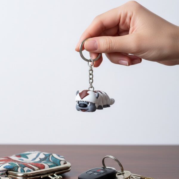 Avatar Bizonu Figürlü Hareketli Anahtarlık