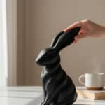 Modern Tavşan Figürlü Dekoratif Biblo