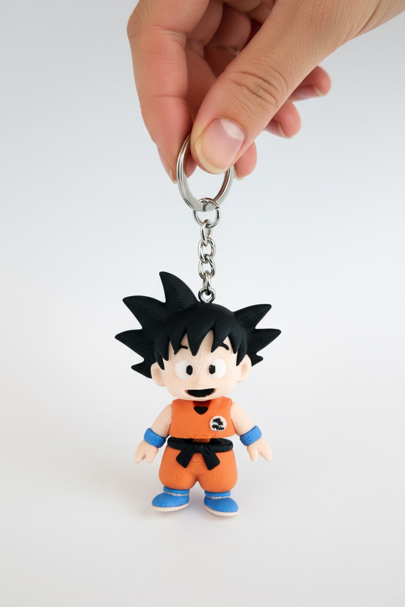 Lifestyle-Shot-F13F6B9C-13D7-4Ddc-B38B-58Ee88E3C5D3-Jpeg.jpeg Sangoku Figürlü Hareketli Anahtarlık - Görsel 1