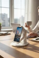 Goril Figürlü Telefon Standı - Görsel 6