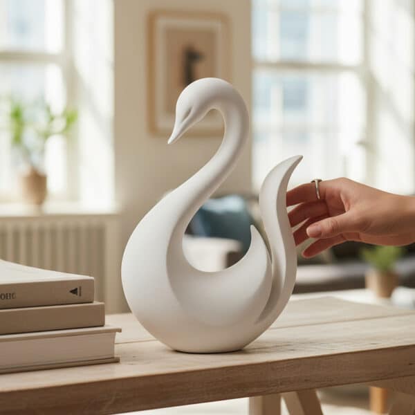 Kuğu Figürlü Biblo