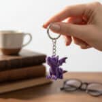 Sevimli Bebek Ejderha Figürlü Anahtarlık