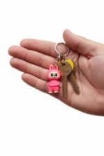 Labubu Figürlü Hareketli Anahtarlık - Görsel 4