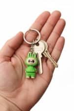 Labubu Figürlü Hareketli Anahtarlık